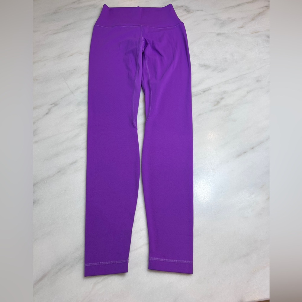 Lululemon Align High-Rise Pant 28" Moonlit Magenta purple sz 4 GUC mild pilling